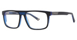 Shaquille O'Neal Eyeglasses Shaquille O'Neal 217Z Black/Blue/172