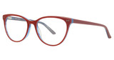 Karen Kane Eyeglasses Manta Red/Blue