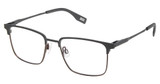 Evatik Eyeglasses EVATIK 9303 CHARCOAL BROWN/M203