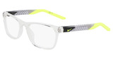 Nike Eyeglasses NIKE 5058 N CLEAR/VOLT/900