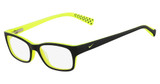 Nike Eyeglasses NIKE 5513 N BLACK/VOLT/020