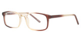 Broadway Eyeglasses Kool Brown Fade