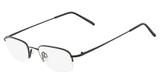 Flexon Eyeglasses FLEXON 607 BLACK CHROME/001