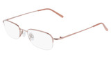 Flexon Eyeglasses FLEXON 607 CAMEL BLUSH/241