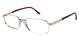 New Globe Eyeglasses M552-P Gold