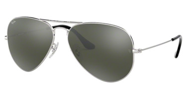 Ray-Ban Eyeglasses RB3025 AVIATOR LARGE METAL SILVER/W3277
