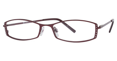 Gloria by Gloria Eyeglasses Gloria By Gloria Vanderbilt 4020 Burgundy/77