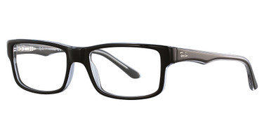 Ray-Ban Rx Eyeglasses RX5245 BLACK ON TRANSPARENT/2034