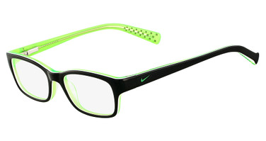 Nike Eyeglasses NIKE 5513 BLACK/GREEN/CRYSTAL/001