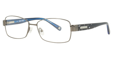 Nine West Eyeglasses NW1021 DARK GUN/015