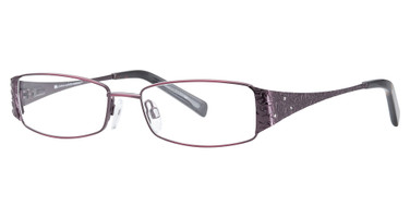Gloria by Gloria Eyeglasses Gloria By Gloria Vanderbilt 4021 Burgundy/77