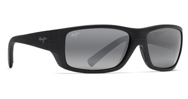 Maui Jim Eyeglasses Wassup 123 Matte Black Woodgrain/-02W