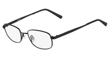 Flexon Eyeglasses FLEXON CLARK 600 (001) BLACK CHROME/001