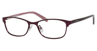 Liz Claiborne Eyeglasses L 425 PLUM/0FS7