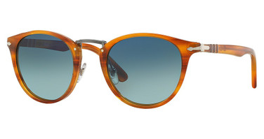 Persol® Eyeglasses PO3108S STRIPED BROWN/960/S3