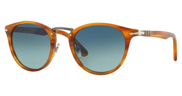 Persol® Eyeglasses PO3108S STRIPED BROWN/960/S3