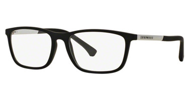 Emporio Armani Eyeglasses EA3069 RUBBER BLACK/5063