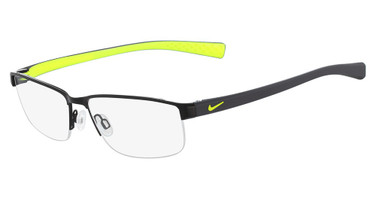 Nike Eyeglasses NIKE 8098 (015) SATIN BLACK-ANTHRACITE/015