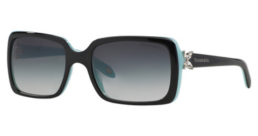 Tiffany Eyeglasses TF4047B BLACK ON TIFFANY BLUE/80553C