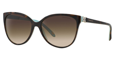 Tiffany Eyeglasses TF4089B HAVANA ON TIFFANY BLUE/81343B