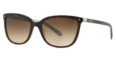 Tiffany Eyeglasses TF4105HB HAVANA ON TIFFANY BLUE/81343B