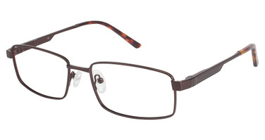 L'Amy Eyeglasses C By L'Amy 617 BROWN / BROWN/C01