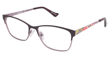 Vision's Eyeglasses Vision's 233 MATTE EGGPLANT/C02