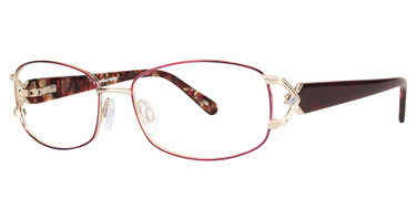 Sophia Loren Eyeglasses Sophia Loren M275 Burgundy/77