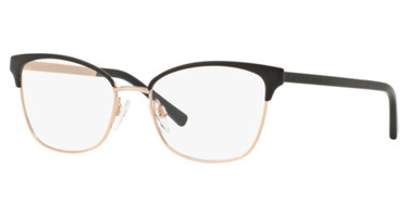 Michael Kors Eyeglasses MK3012 ADRIANNA IV MATTE BLACK/ROSE GOLD/1113