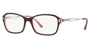 Sferoflex Eyeglasses SF1557B TOP PLUM ON OPAL PINK/C585