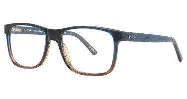 Eyes of Faith Optical Eyeglasses Tower Navy Walnut