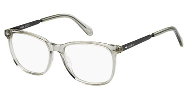 Fossil Eyeglasses FOS 6091 TRGREY BK/0SO0