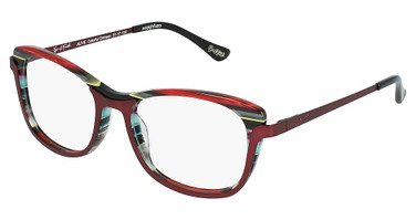 Eyes of Faith Optical Eyeglasses Alive Colorful Crimson