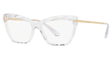 DOLCE & GABBANA Eyeglasses DG5025 CRYSTAL/3133
