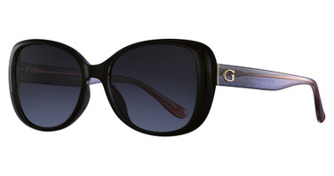 Guess? Eyeglasses GU7554 shiny black / gradient smoke/01B