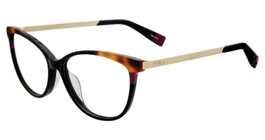 Furla Eyeglasses VFU134 Black 700Y