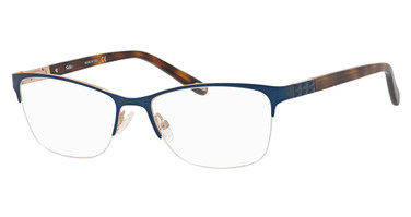 Safilo Emozioni Eyeglasses EM 4379 BLUE GOLD/0KY2