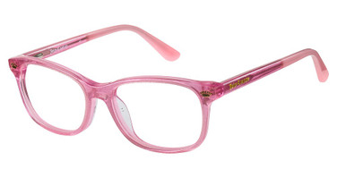 Juicy Couture Eyeglasses JU 933 PINK GLTT/0W66