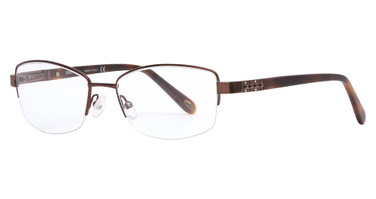 Safilo Emozioni Eyeglasses EM 4381 BROWN/009Q