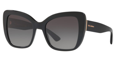DOLCE & GABBANA Eyeglasses DG4348 BLACK/501/8G