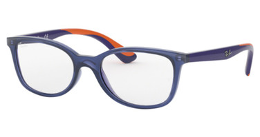 Ray-Ban Youth Eyeglasses RY1586 TRANSPARENT BLUE/3775