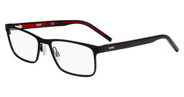 Hugo Eyeglasses HG 1005 MT BLK RD/0BLX
