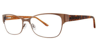 Daisy Fuentes Eyeglasses Daisy Fuentes La Dayanara Mocha/141