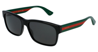 Gucci Eyeglasses GG0340S BLACK-MULTICOLOR-GREY/006