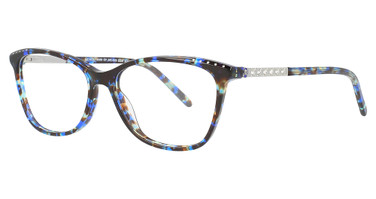Jessica McClintock Eyeglasses 4305 BLUE MULTI