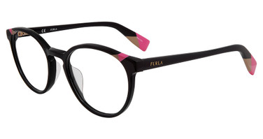 Furla Eyeglasses VFU251 Black 700Y