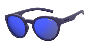 Polaroid Eyeglasses PLD 8019/S RUBB BLUE/0CIW