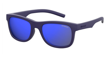 Polaroid Eyeglasses PLD 8020/S RUBB BLUE/0CIW