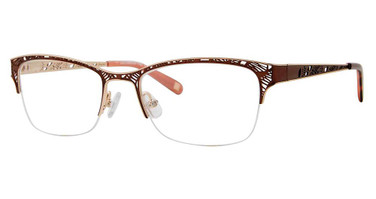 Liz Claiborne Eyeglasses L 645 BROWN/009Q