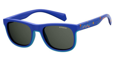Polaroid Eyeglasses PLD 8035/S BLUE/0PJP
